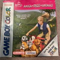 Gioco GameBoy”BARBIE AMICA DEGLI ANIMALI.