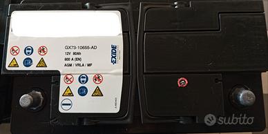 Batteria AGM 12V 80Ah 800A
