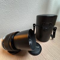 Olympus OM Zuiko 135mm f3.5 con bauletto