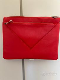 Pochette rosso corallo