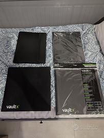 4 raccoglitori carte VaultX e DreamHigh