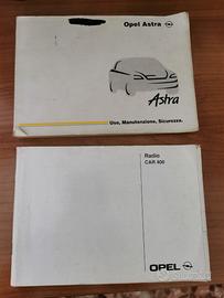 Manuali Uso Originali Opel Astra G +Radio CAR 400