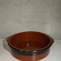 Casseruola Terracotta marrone e nera