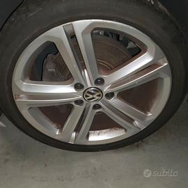 4 Cerchi in lega 18 pollici VW Golf R-Line + gomme
