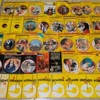 LOTTO 50 LIBRI  GIALLI,SEGRETISSIMO,MAIGRET,ecc...