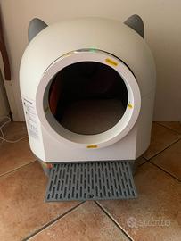 Lettiera per gatti, autopulente e inteligente