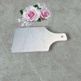 TAGLIERE DI MARMO DI CARRARA LUCIDO