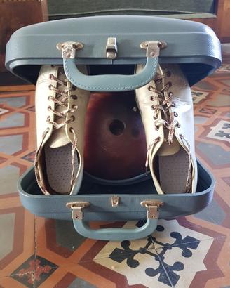 vintage set gioco bowling anni 50
