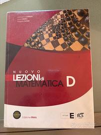 Nuovo lezioni di matematica D Edizione Mista