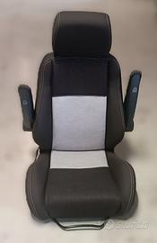 Sedile singolo Fasp per Ducato in tessuto