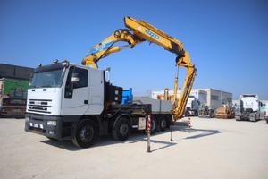IVECO EUROSTAR 420 CASSONE FISSO GRU EFFER E CES
