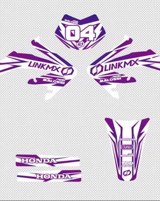 Grafiche Holo Linkmx per Hm/Vent 50/125 viola