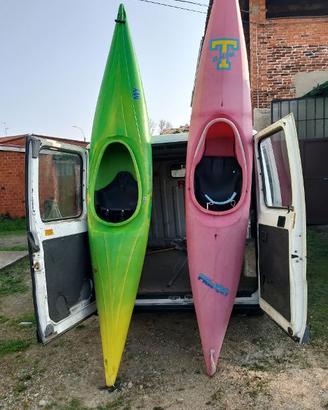 Kayak Canoa Pagaia Vari modelli disponibili