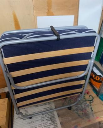 Letto singolo portatile con rotelle