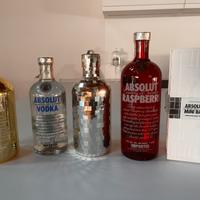 Bottiglie Absolut Vodka