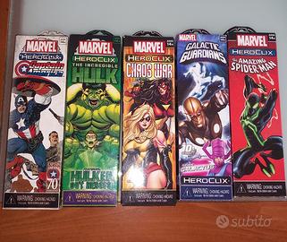 Marvel Heroclix lotto 5 pezzi