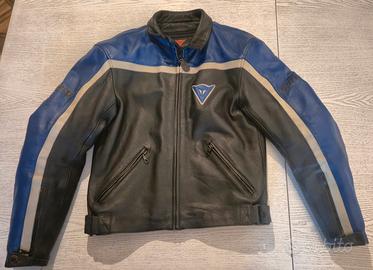 Giubotto  moto Dainese  pelle Tg 50