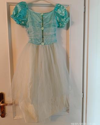 CARNEVALE costume bambina fata dei boschi