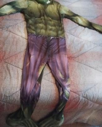 Costume carnevale Hulk