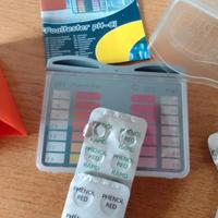 Kit di misurazione del pH e cloro in piscine etc