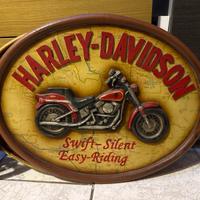 Quadro legno Harley Davidson