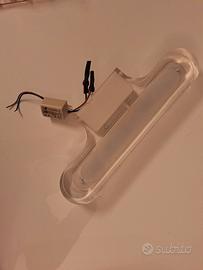 Applique da specchio led 6w trasparente