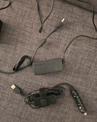 caricabatterie lenovo auto e casa