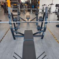 Panca orizzontale Technogym Black