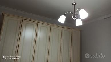 Tre camere singole e garage luminose al viale