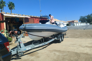 Carrello per trasporto barche e gommoni