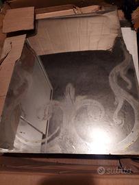 Due specchi primi 900 sagomati in base al mobile