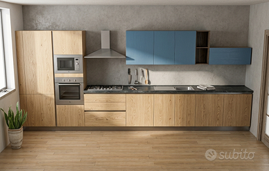 CUCINA MODERNA DI ALTA QUALITA' LINEARE DI DESIGN
