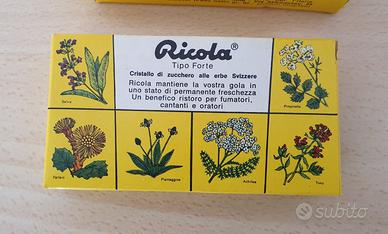 Caramelle Ricola anni 70 VINTAGE DA COLLEZIONE