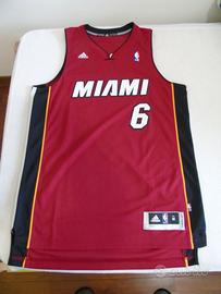 CANOTTA MIAMI HEAT LE BRON JAMES ORIGINALE