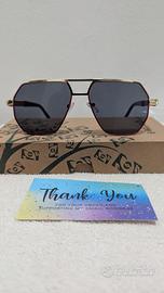 Occhiali da Vista Oversize con Montatura Irregolar