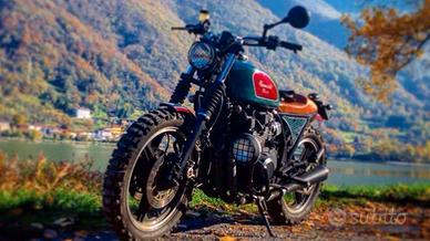 Kawasaki gpz550 1985 scrambler