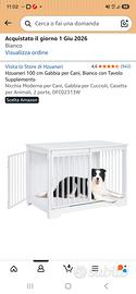 kennel/Box per cane 2 cancelletti