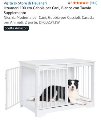 kennel/Box per cane 2 cancelletti