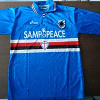 Tshirt Sampdoria 1995/96 n7 PESARESI originale