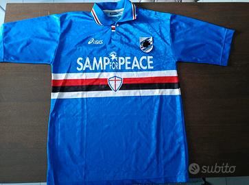 Tshirt Sampdoria 1995/96 n7 PESARESI originale