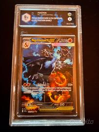 Mega charitzard x ex psa graad gradato 9.5 Mint