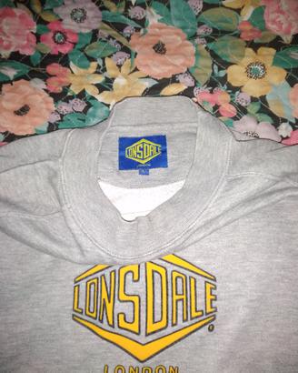 Lonsdale felpa uomo originale 