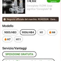 lampadina faretti LED