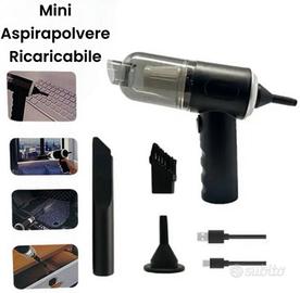 Aspirapolvere ricaricabile 2in1 usb per pulizia