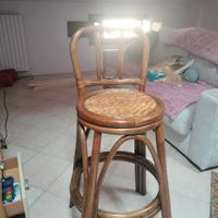 sgabello legno