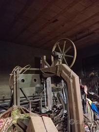 Carro agricolo rimorchio taglia-spacca legna