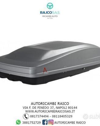 BOX BAULE PORTATUTTO SPARK 480 ECO COLORE SILVER M