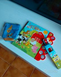 libro con suoni +penne animali e astuccio 
