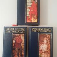 Tre libri di fiabe popolari Italiane e Inglesi