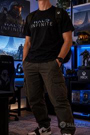 T-Shirt Halo Infinite - Xbox Microsoft - Nera